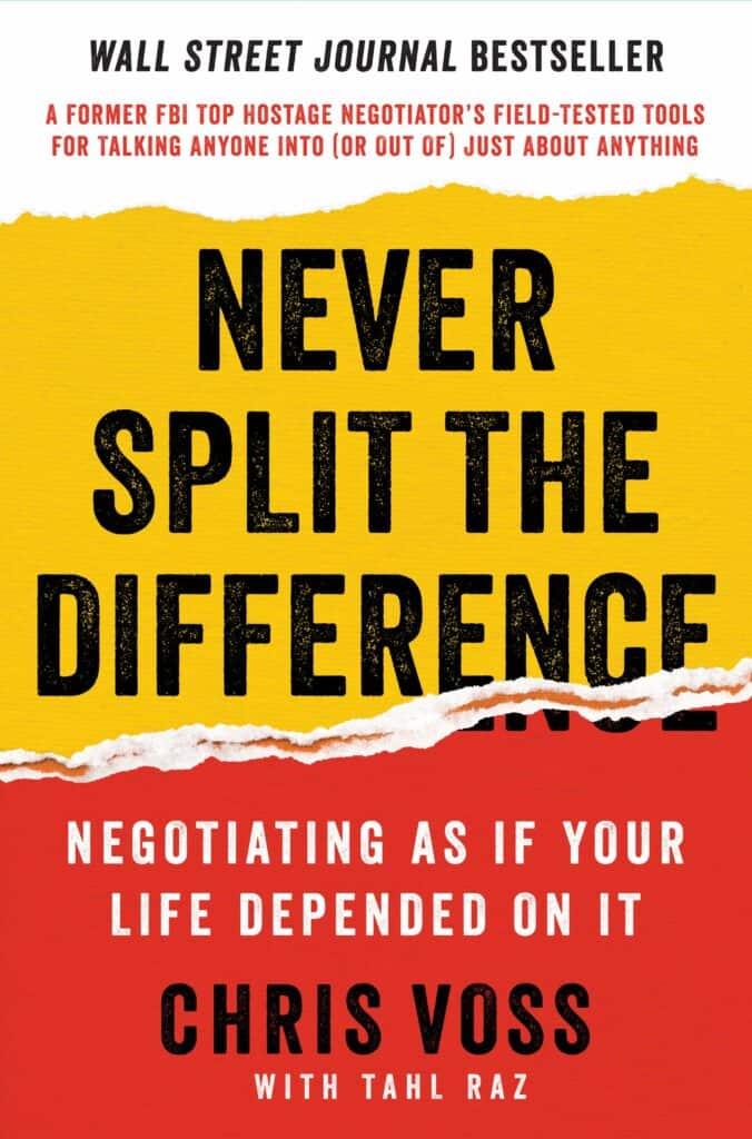 Never Split the Difference Book